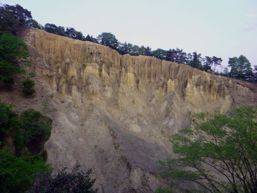 阿波の土柱(波涛嶽)