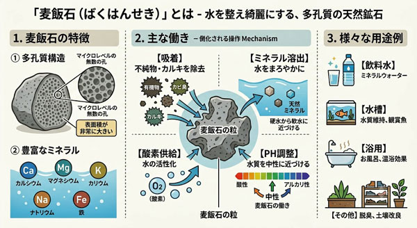 麦飯石とは
