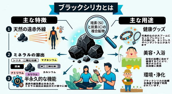 ブラックシリカ原石とは