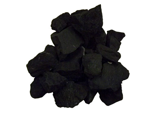 ブラックシリカ原石 黒鉛珪石 1000g セラミック 鉱石本舗