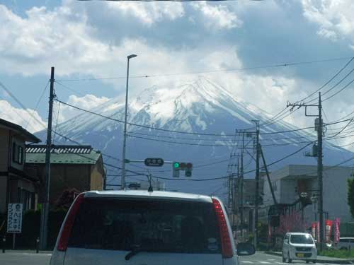 圧倒的な富士山