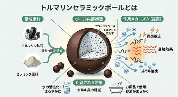 トルマリンセラミックボールとは