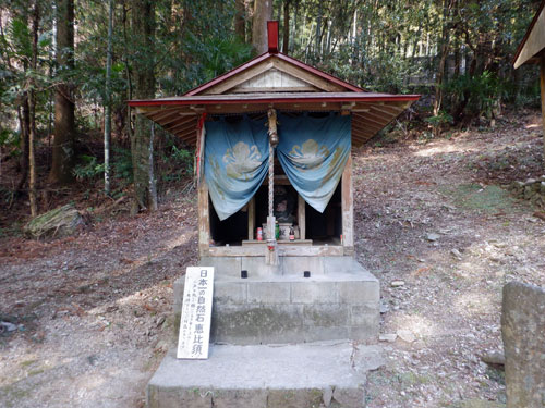 八坂神社の境内を廻っていると「日本一の自然石 恵比須」社