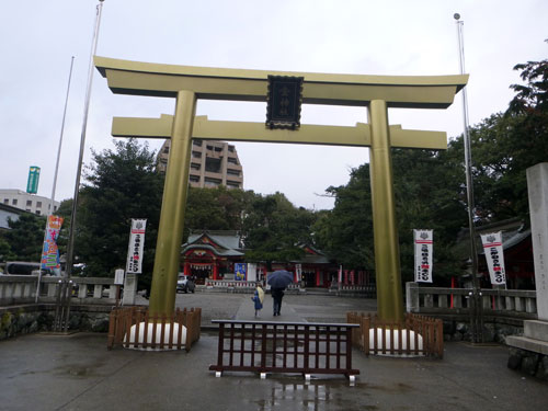おもかる石 金神社(岐阜県 岐阜市)