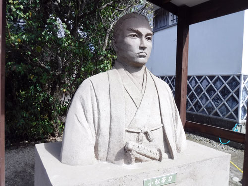 シラス(火山灰)の小松帯刀　男前