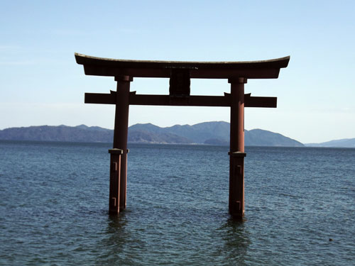 白髭神社　鳥居