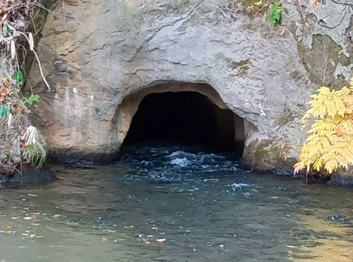 戸ノ口堰洞穴 白虎隊
