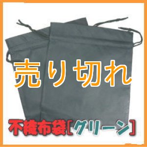 画像: 温浴用 不織布袋 　グリーン　2枚セット