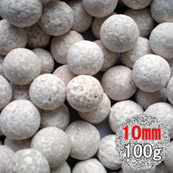 銀イオンセラミックボール 100g [セラミック&鉱石本舗]